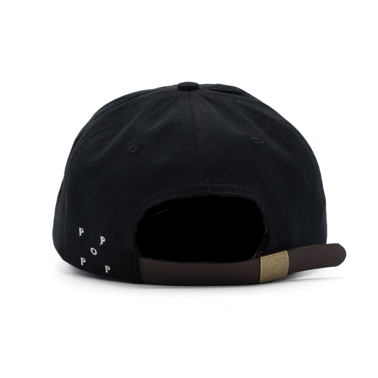 POP No Sixpanel Hat Black