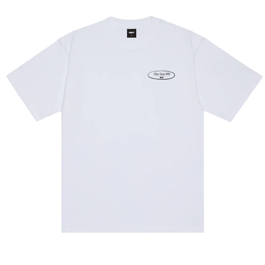 Obey Disruption T-Shirt White