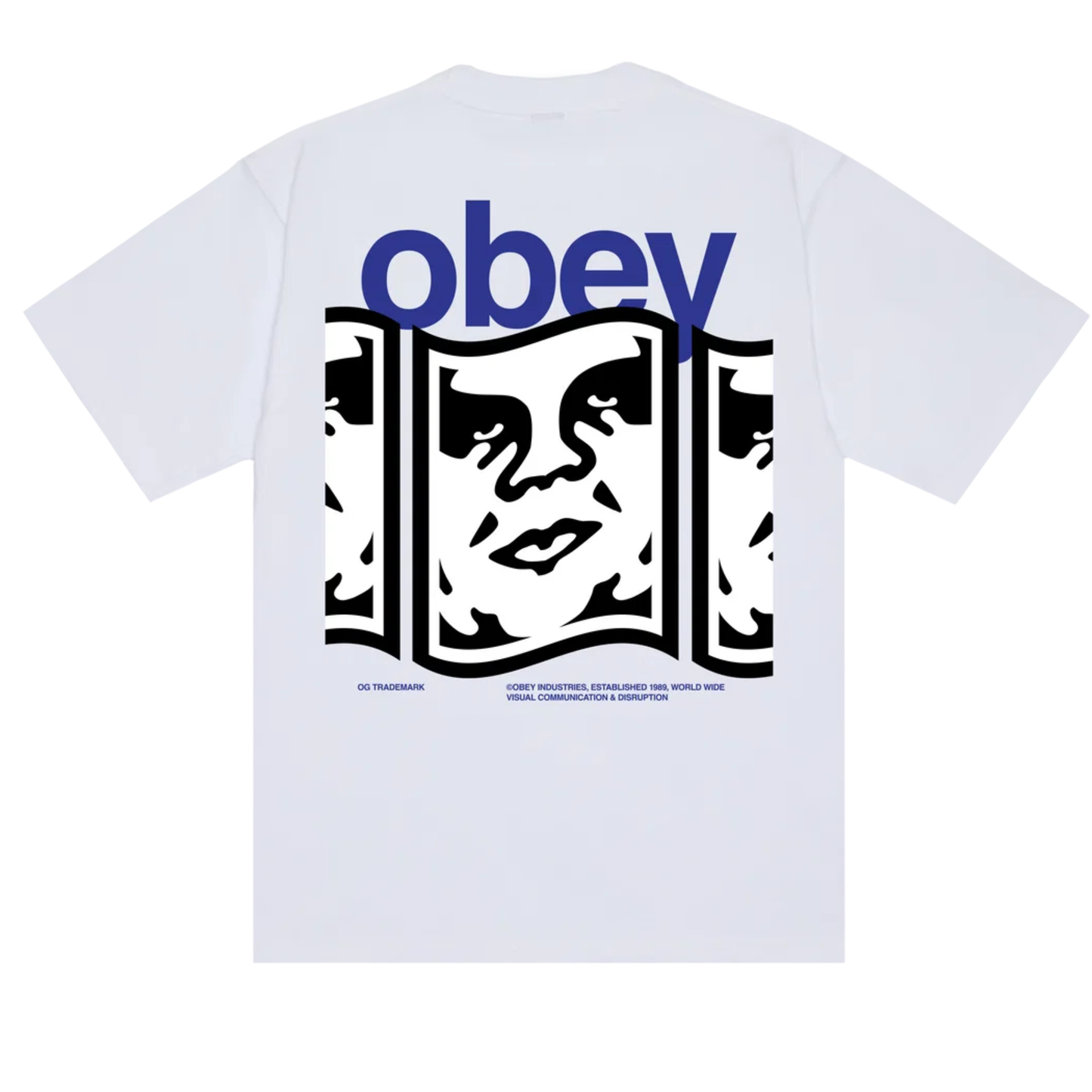 Obey Disruption T-Shirt White