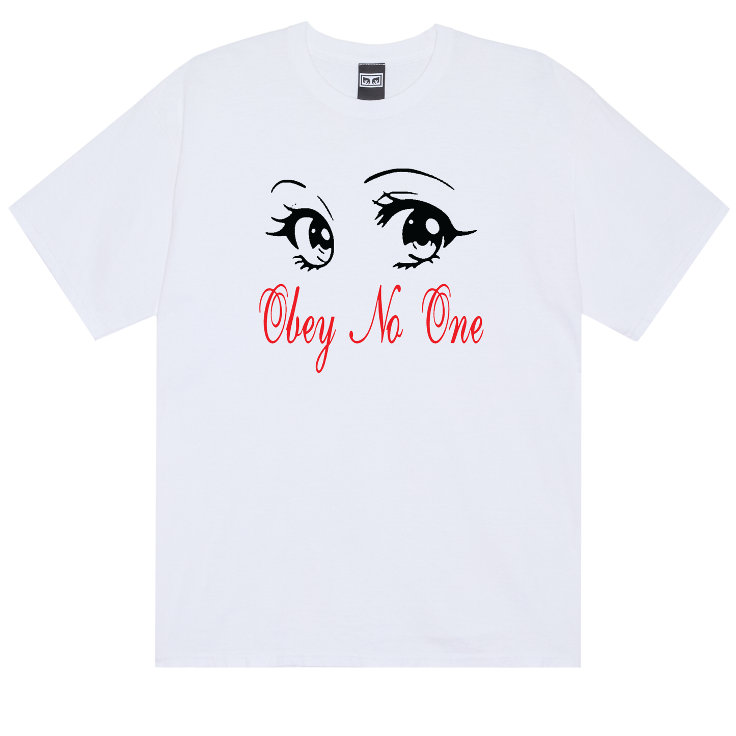 Obey No One Eyes T-Shirt White