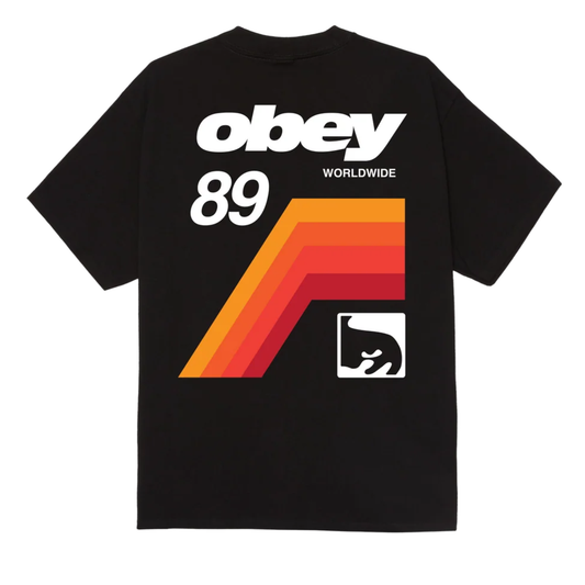 Obey VHS T-Shirt Black