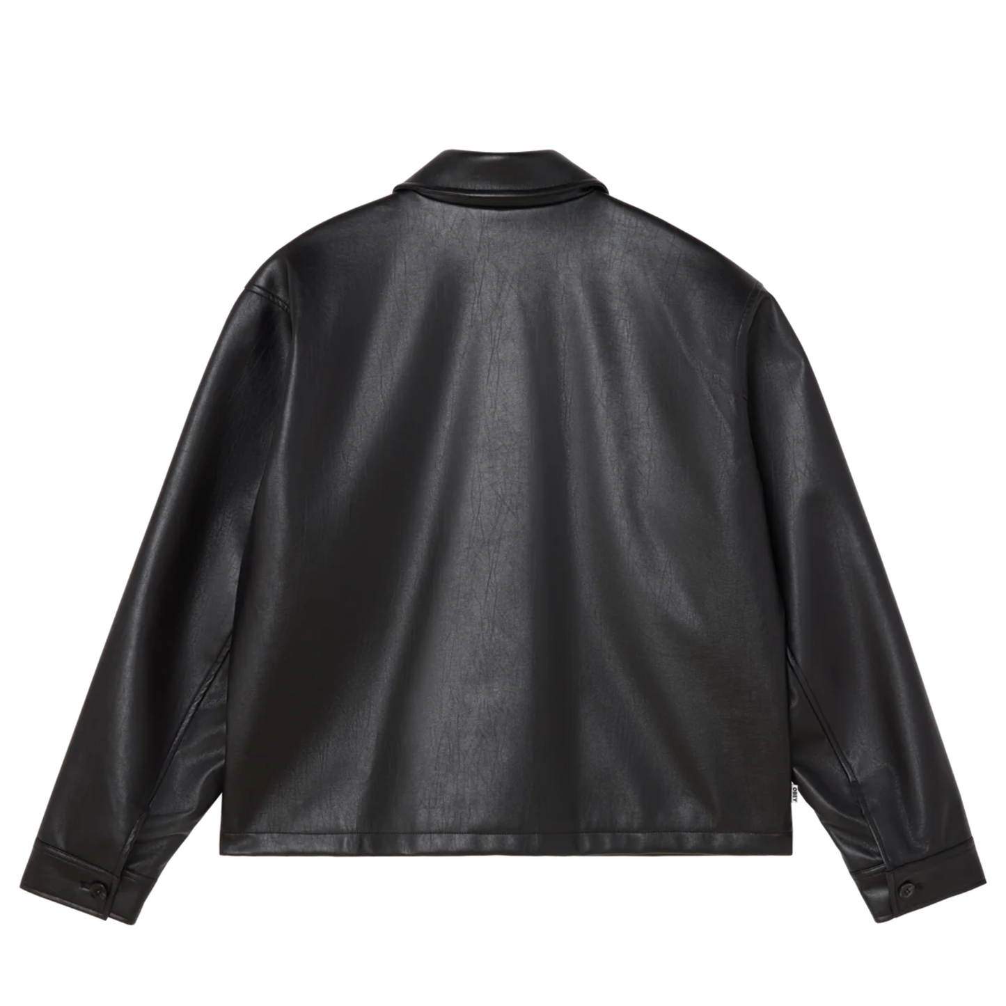 Obey Workman PU Jacket Black