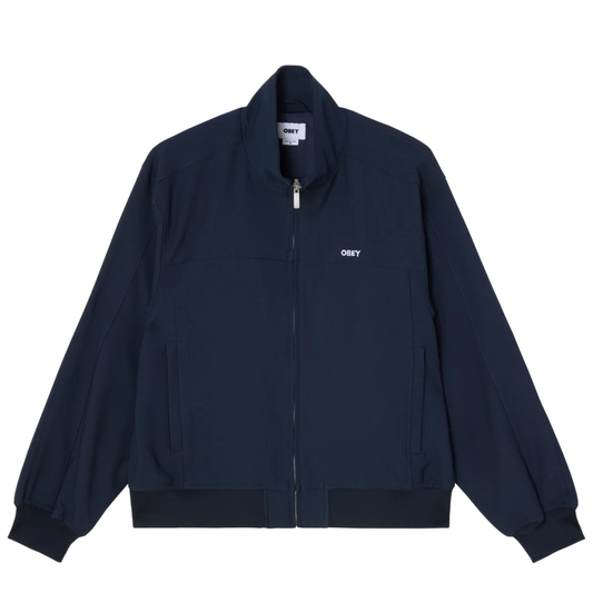Obey Tailored Track Jacket Navy