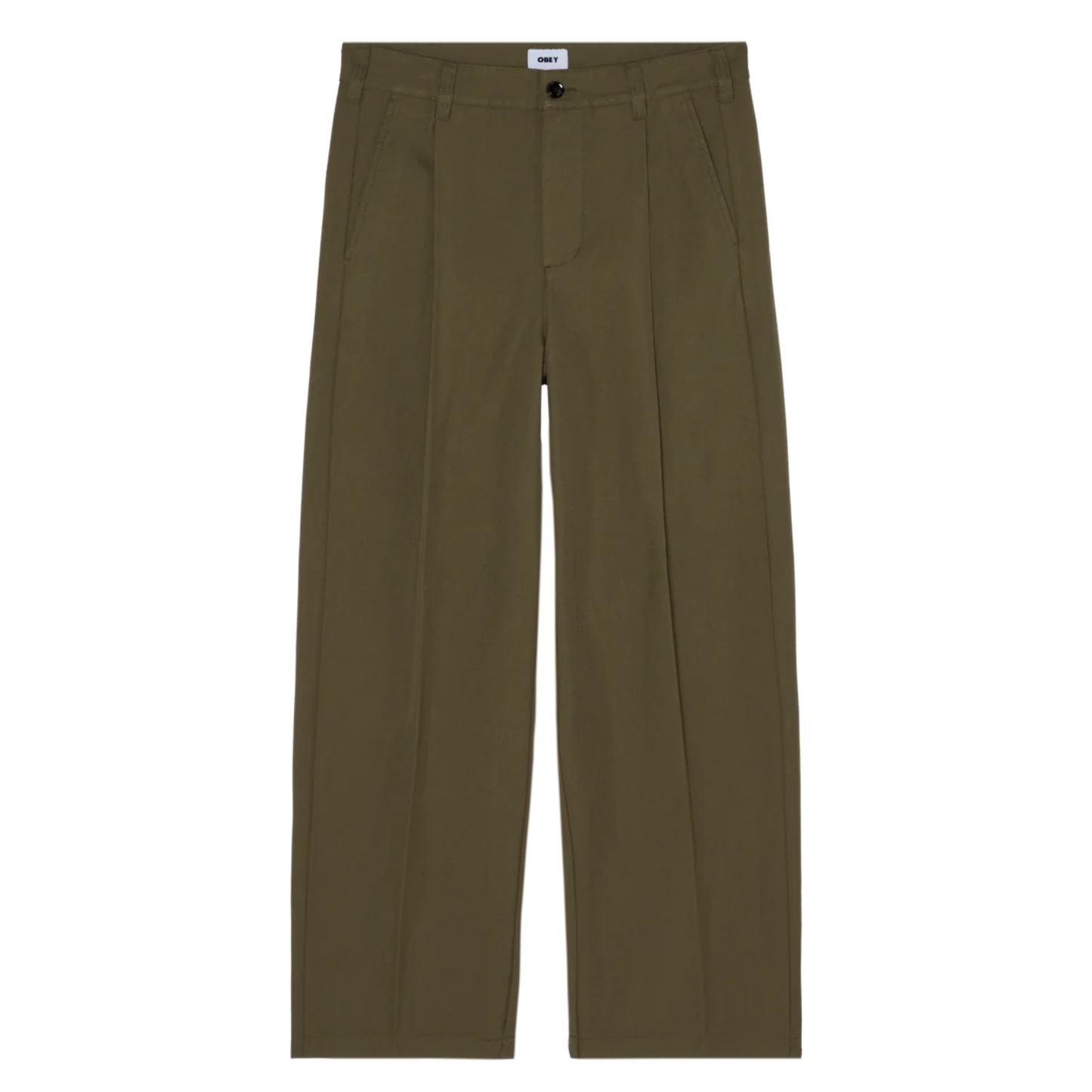 Obey Dean Pleated Pant Stone Gray