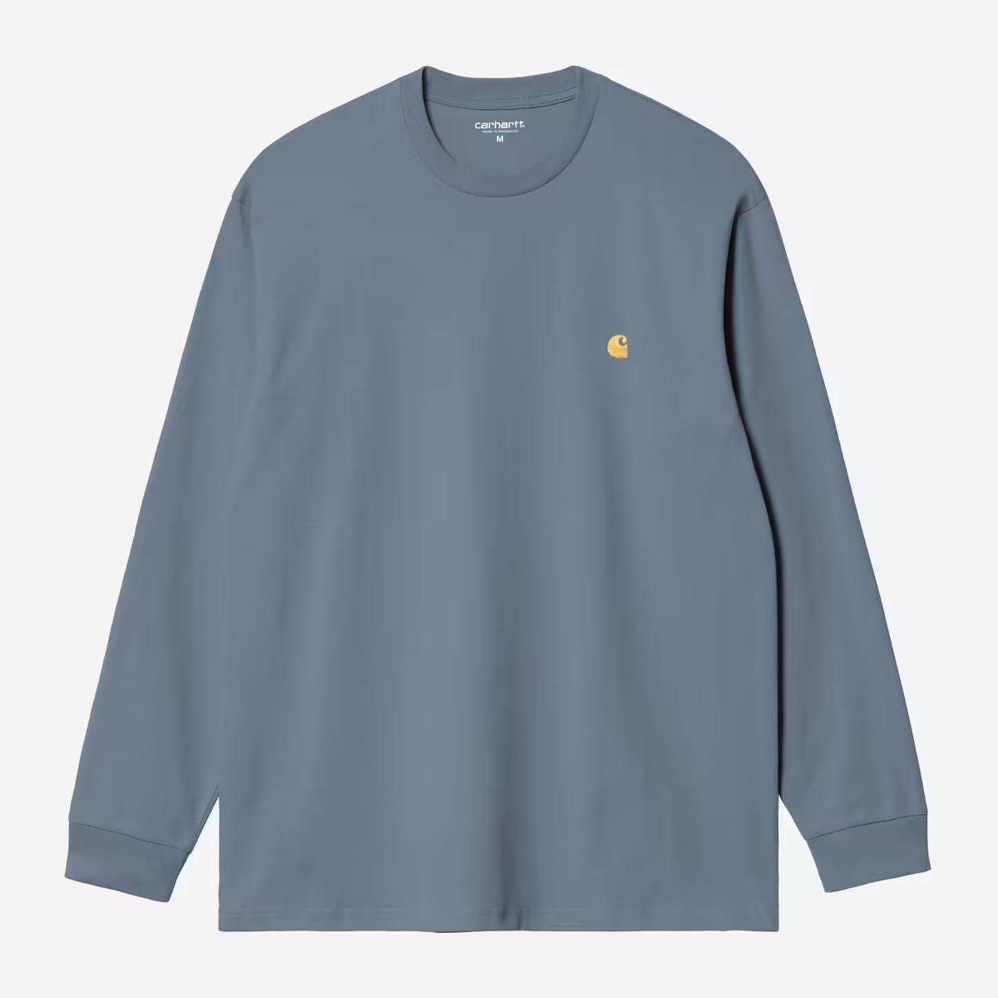 Carhartt WIP Chase Longsleeve T-Shirt Icesheet/Gold