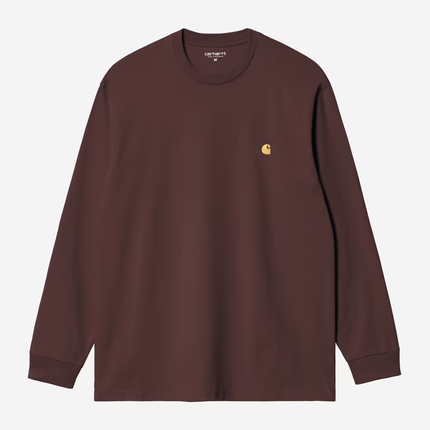 Carhartt WIP Chase Longsleeve T-Shirt Palisander/Gold