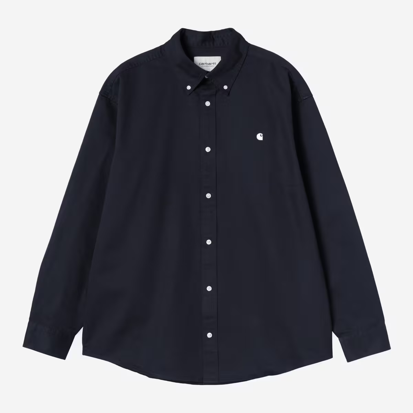 Carhartt WIP OG Madison Longsleeve Shirt Dark Navy