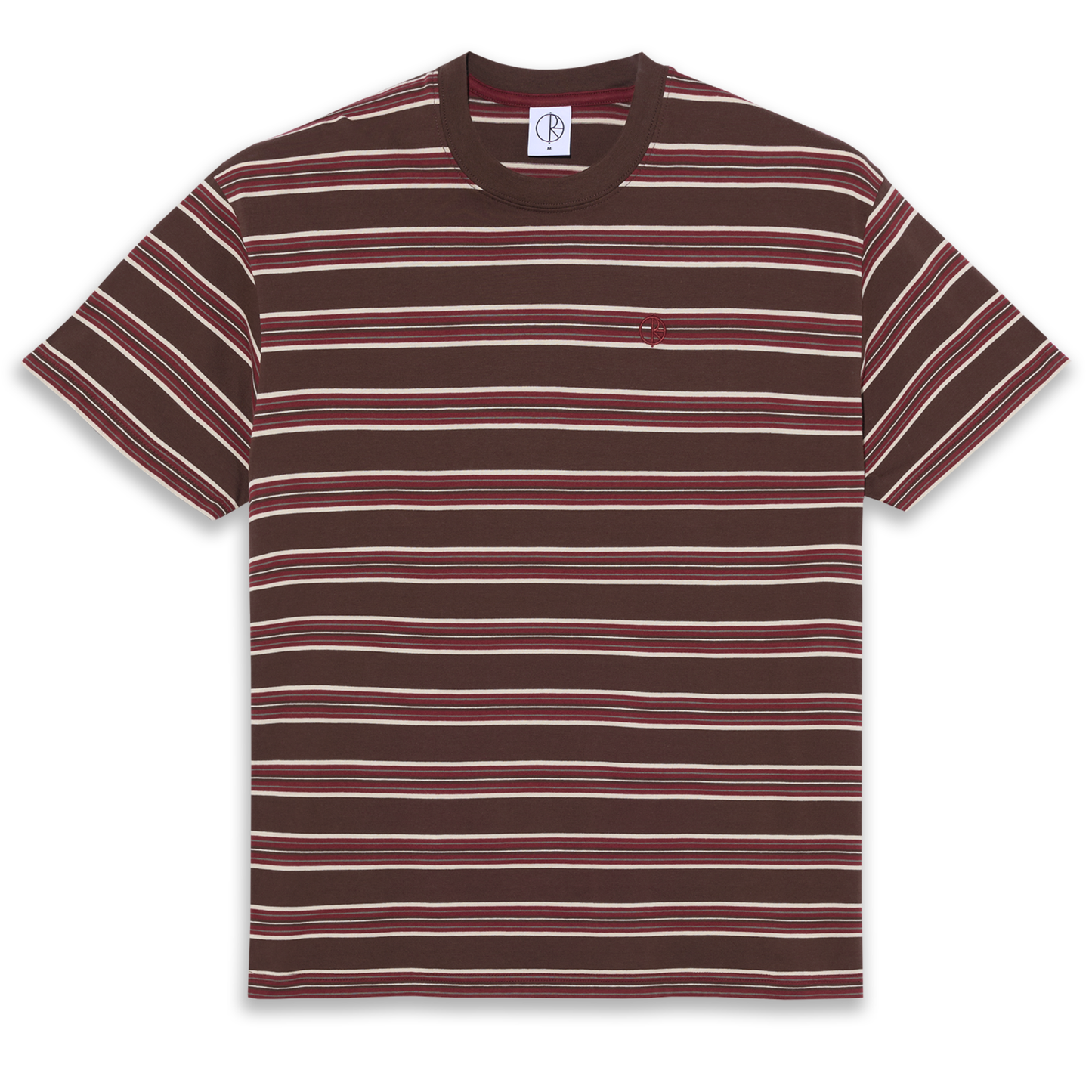 Polar Stripe T-shirt Brown/Red