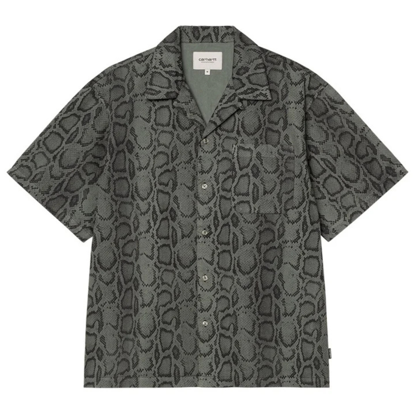 Carhartt WIP Snake Camo Shirt Snake Camo Leaf Garment Dyed