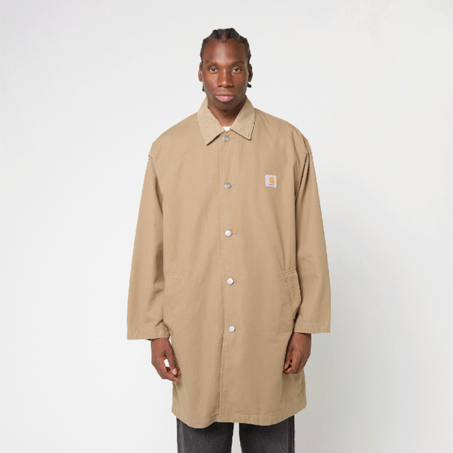 Carhartt WIP Webster Coat Leather/Leather Rinsed