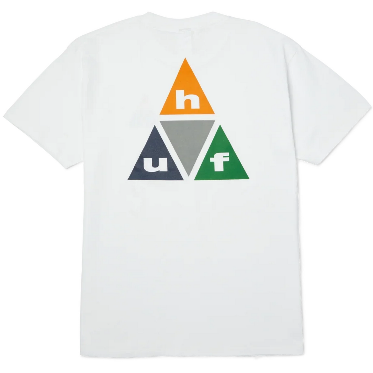 HUF Prism TT T-Shirt White/Burnt Orange