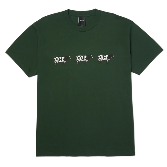 HUF Moo T-Shirt Forest Green