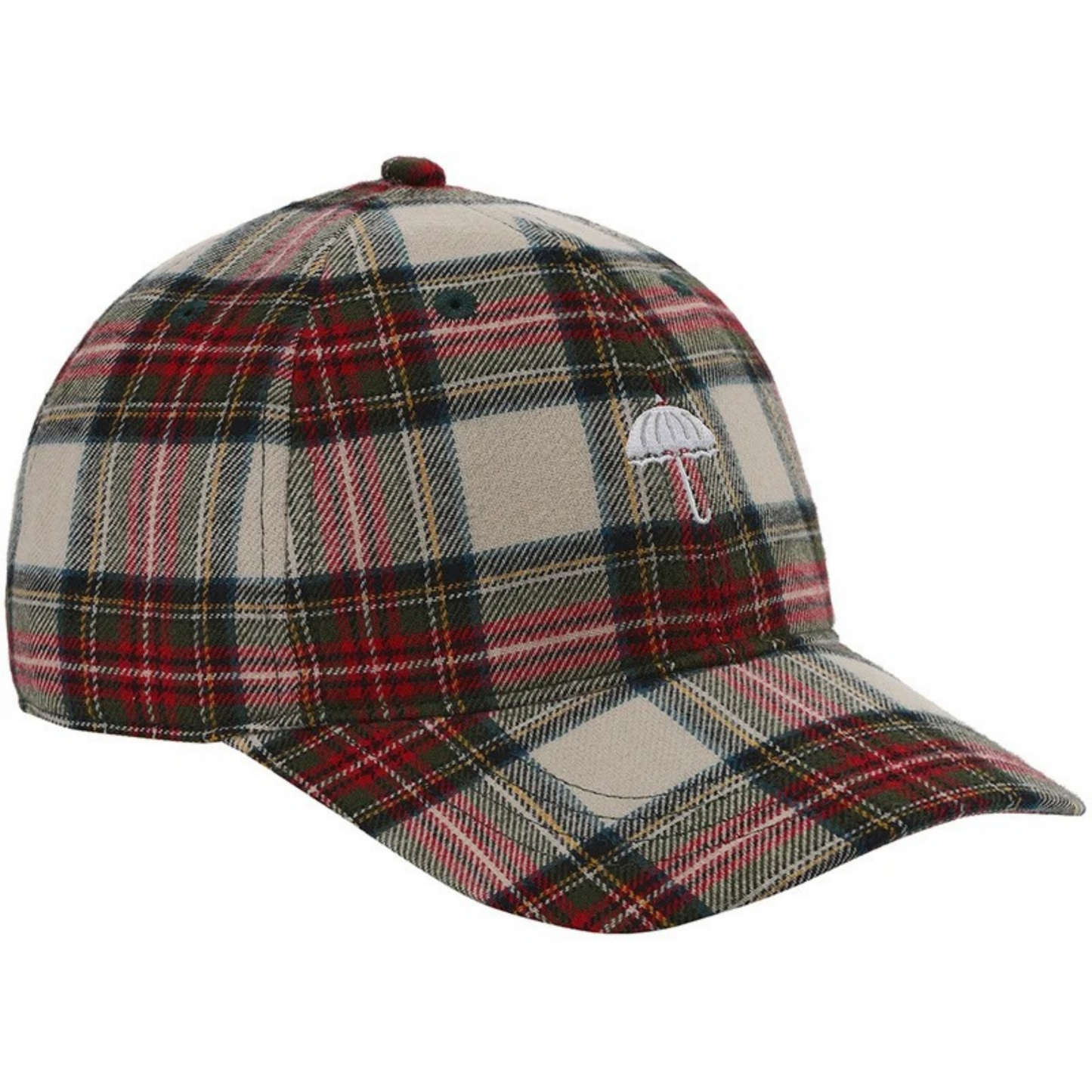 Helas Leon Cap Checkered Green