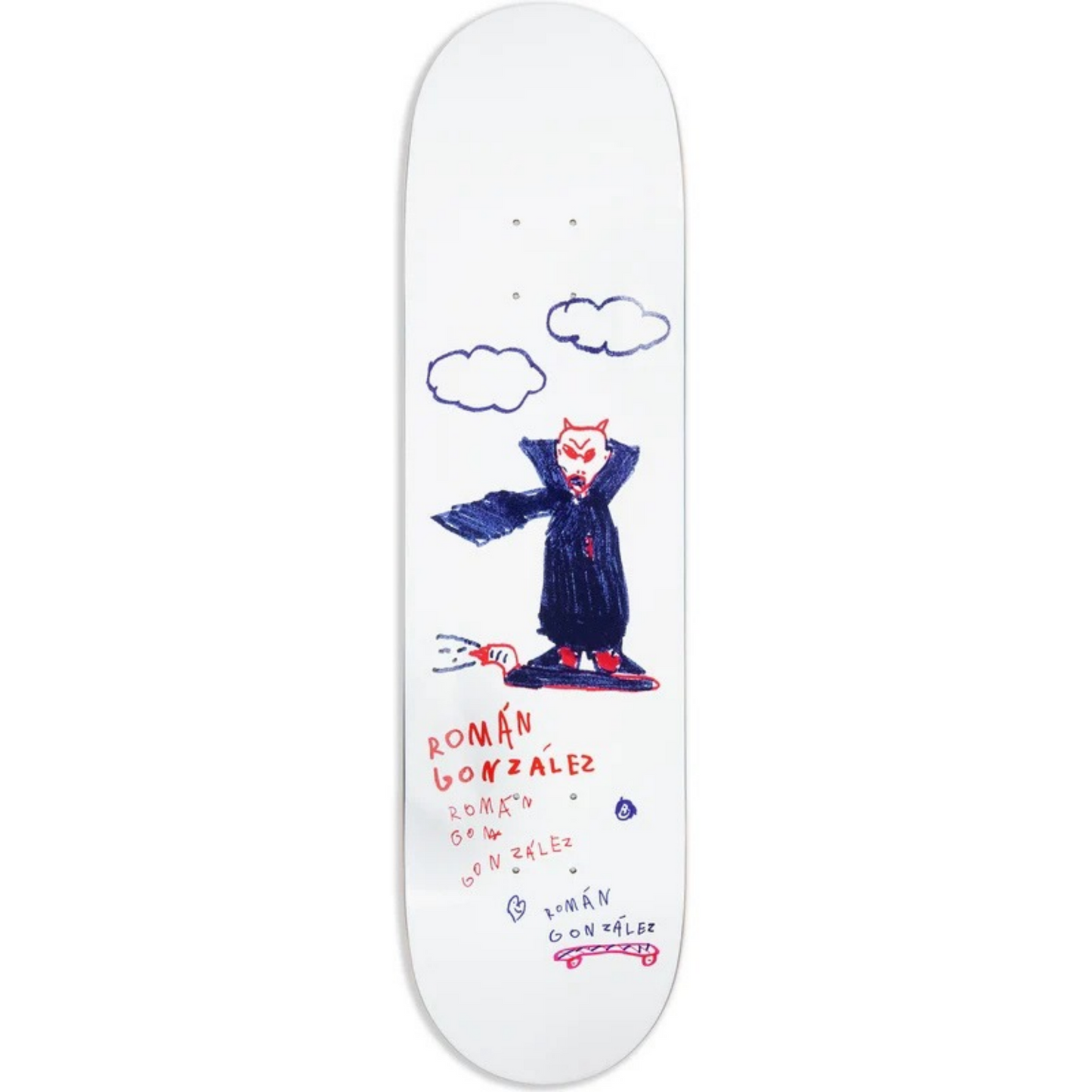 Polar Román González Flying Carpet Skateboard Deck 8.25
