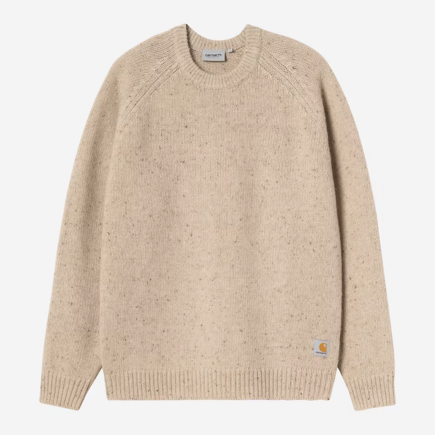 Carhartt WIP Anglistic Sweater Speckled Fleur de Sel