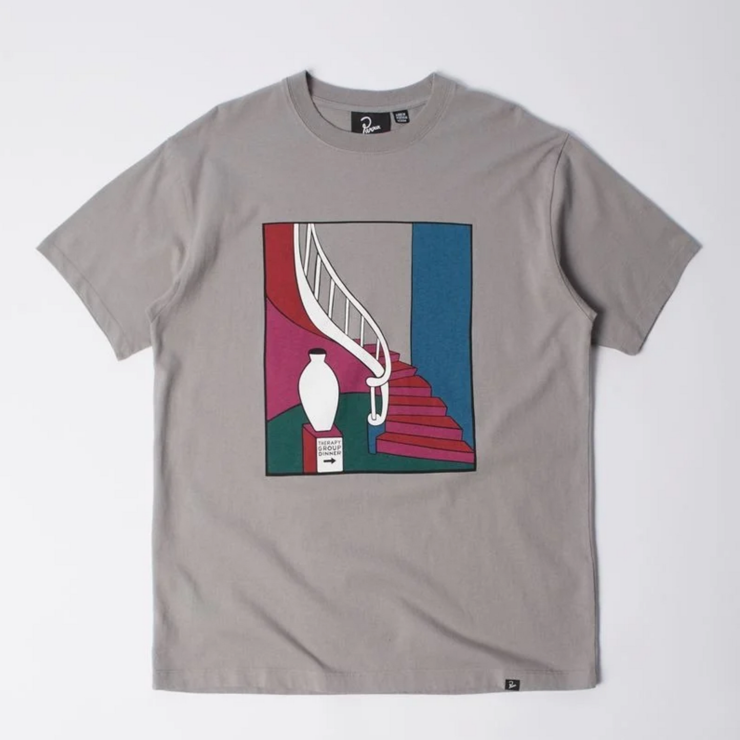 By Parra Group Dinner T-Shirt Grey