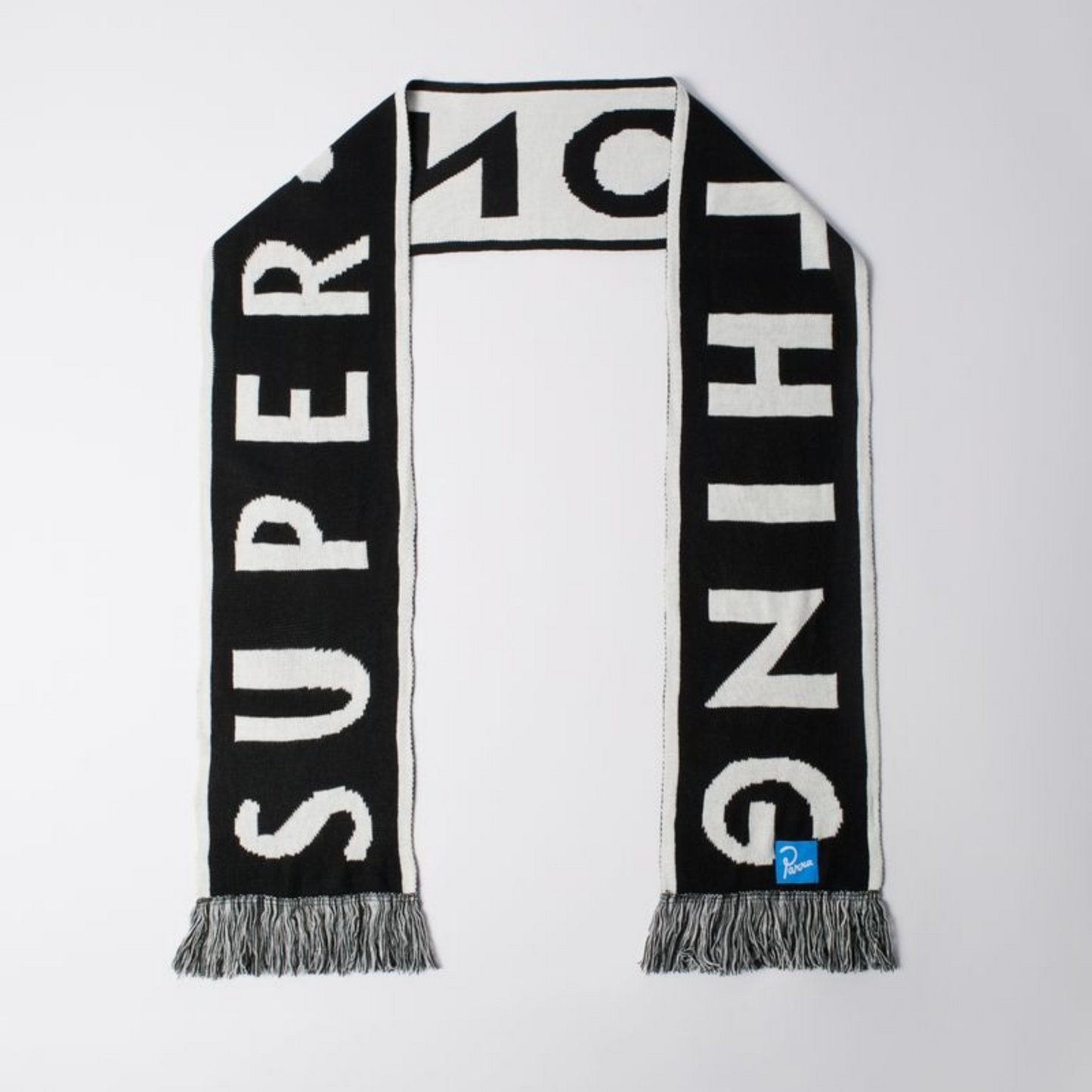 By Parra Super Nothing Club Scarf Black
