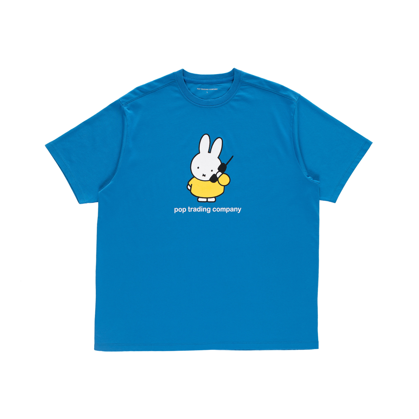 POP x Miffy Calling T-Shirt Blue
