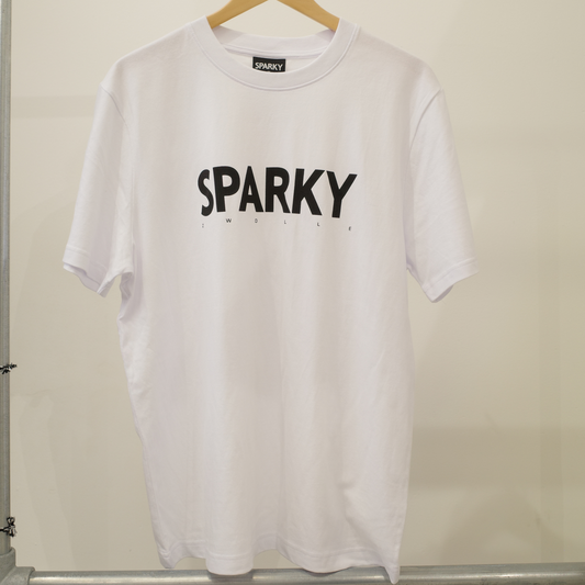 Sparky Classic Logo T-shirt White/Black
