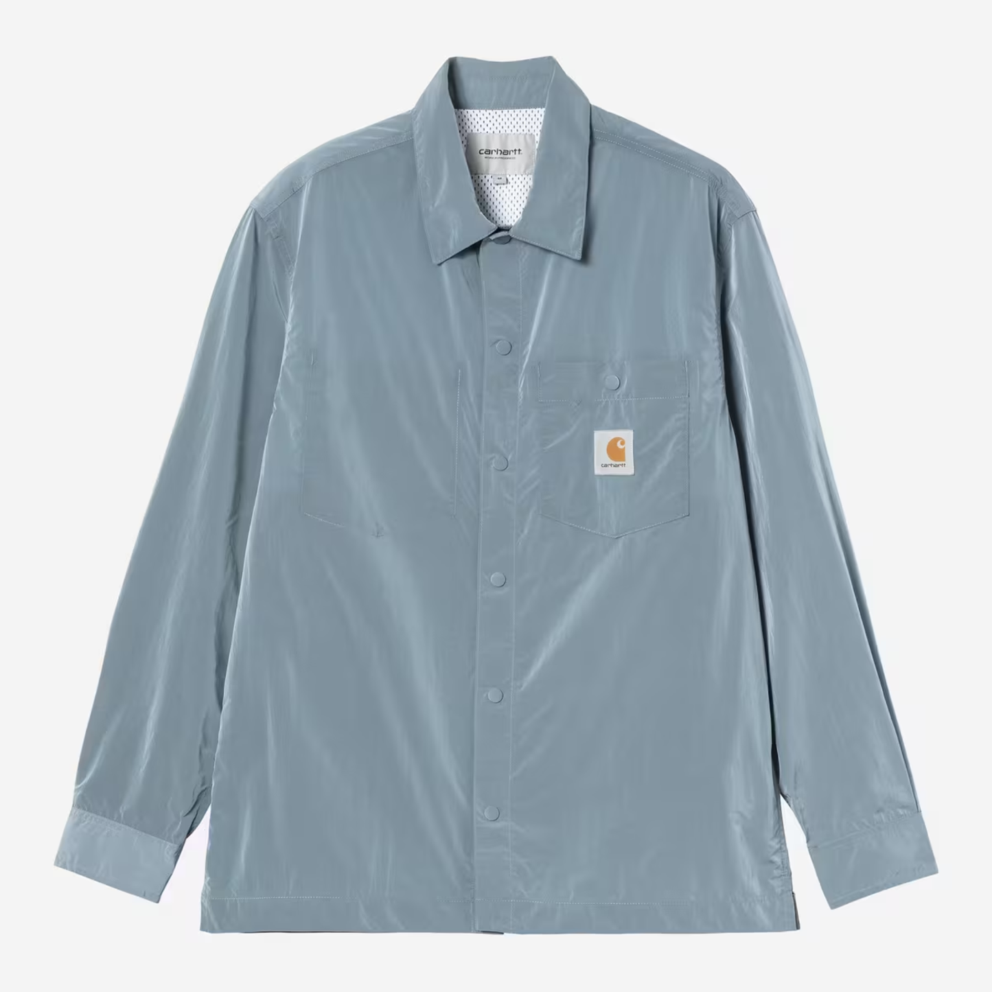Carhartt WIP Canby Shirt Jac Clay Blue/White