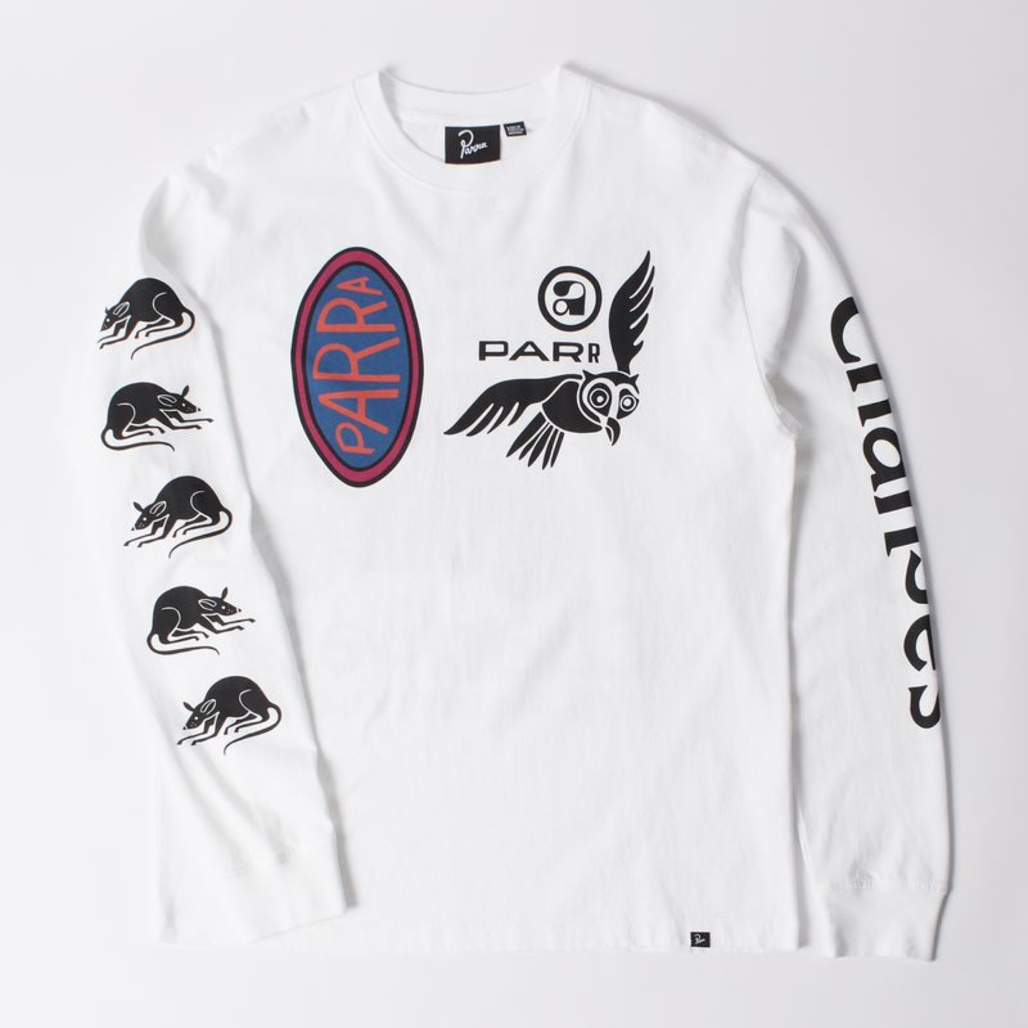 By Parra Team Changes Longsleeve T-Shirt White