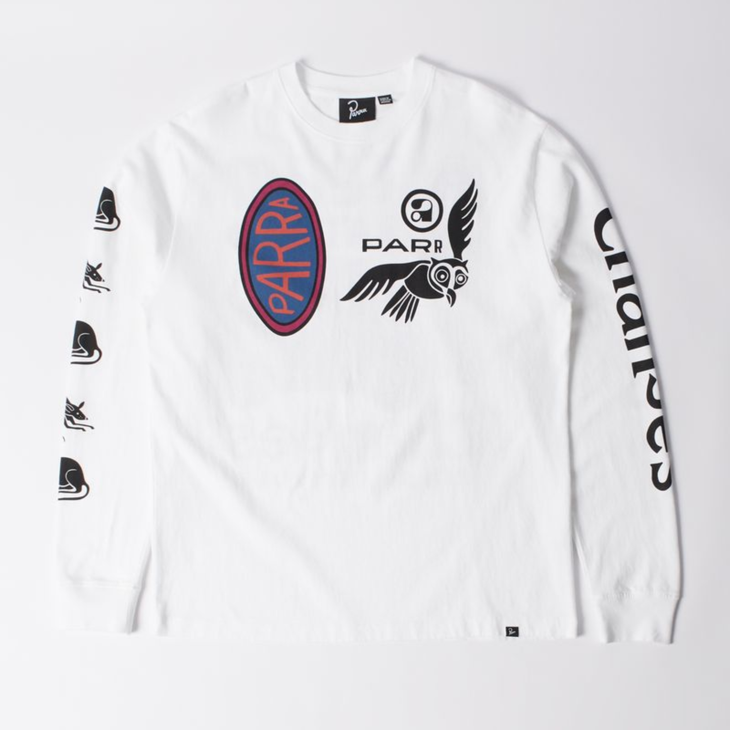 By Parra Team Changes Longsleeve T-Shirt White