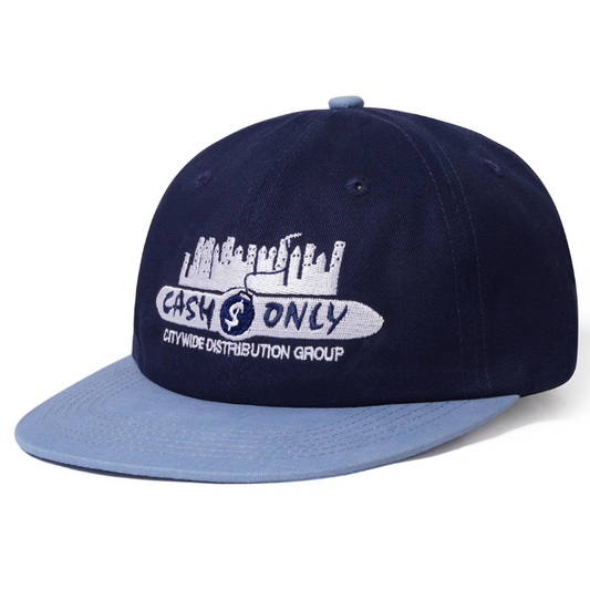 Cash Only Skyline 6 Panel Cap Navy/Slate