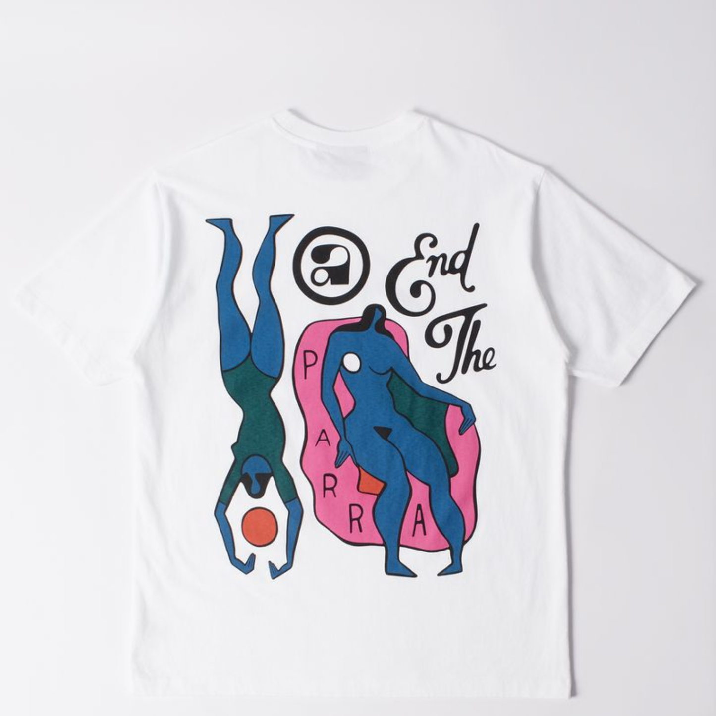 By Parra End The Loungechair T-Shirt White