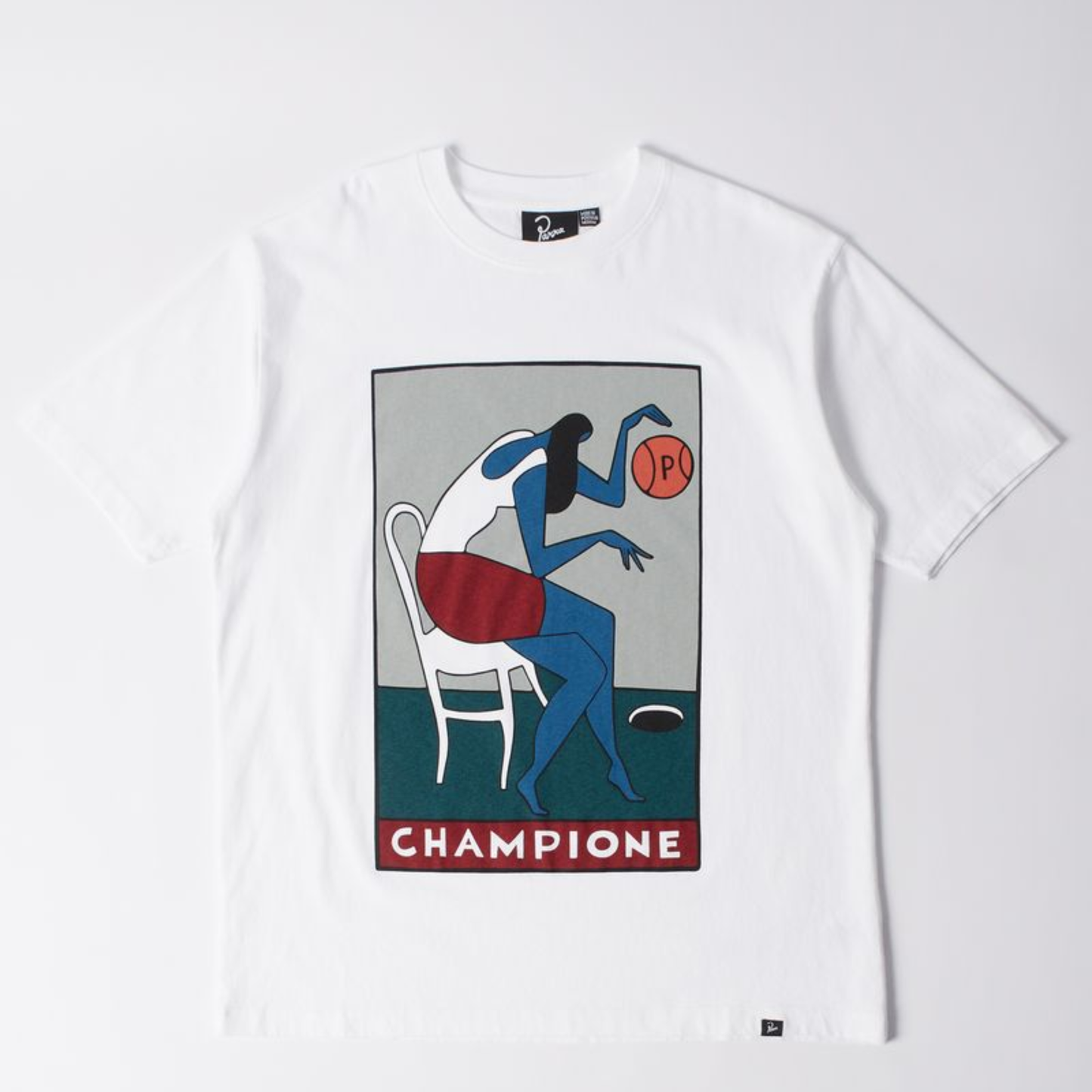 By Parra Champione T-Shirt White