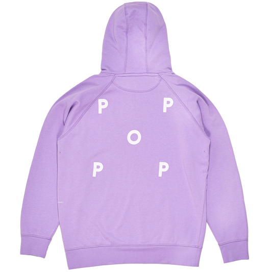 POP Logo Hooded Sweater Viola