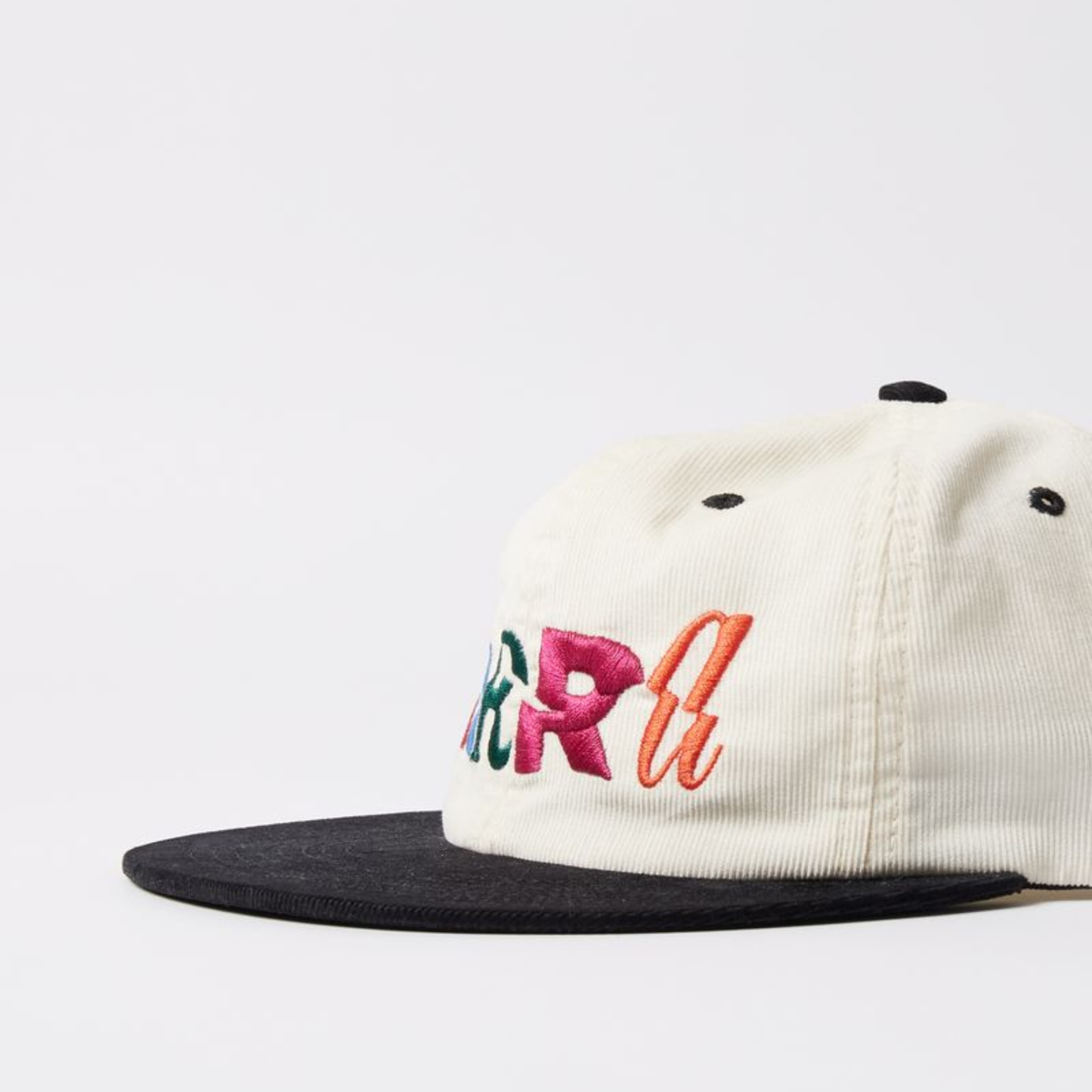 By Parra Error Logo 6 Panel Hat Off White