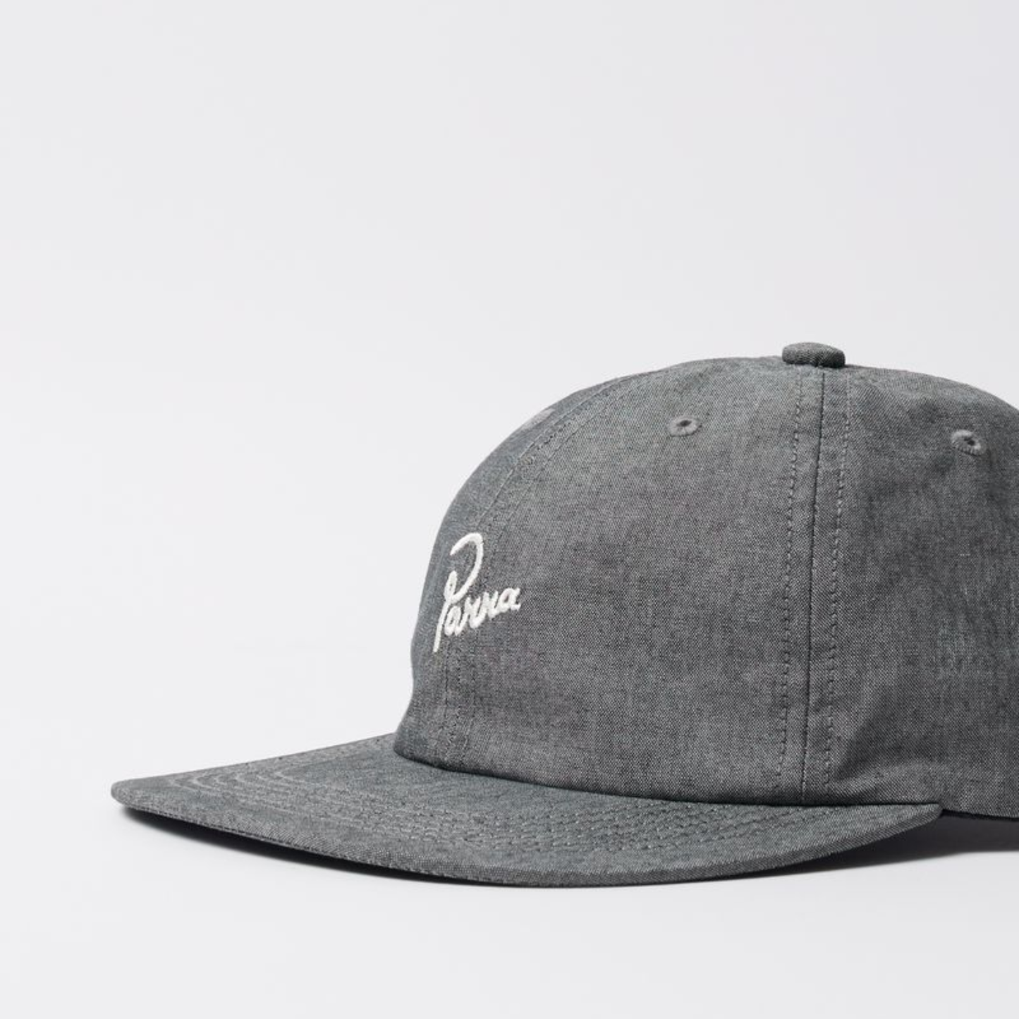 By Parra Signature 6 Panel Hat Black