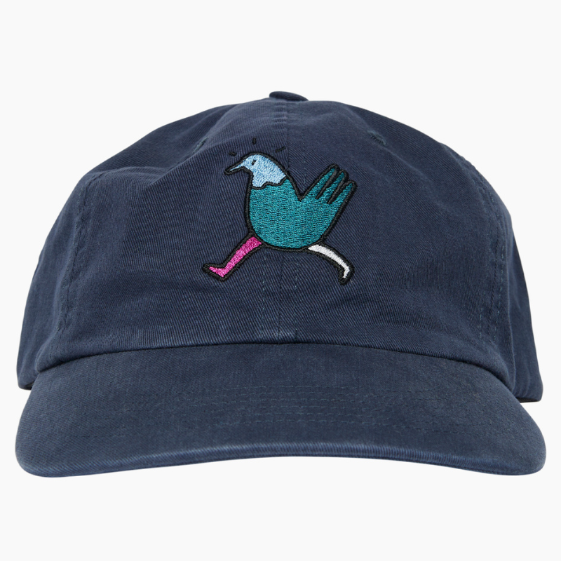 By Parra Annoyed Chicken 6 Panel Hat Navy