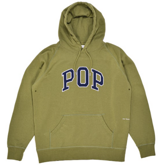 POP Arch Hooded Sweater Loden Green