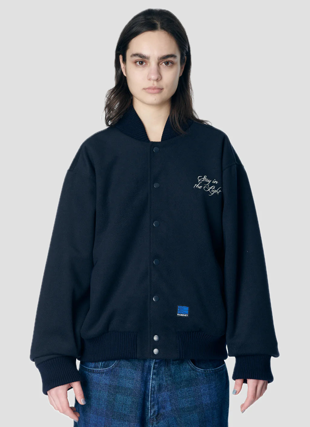Rassvet Varsity Jacket Navy