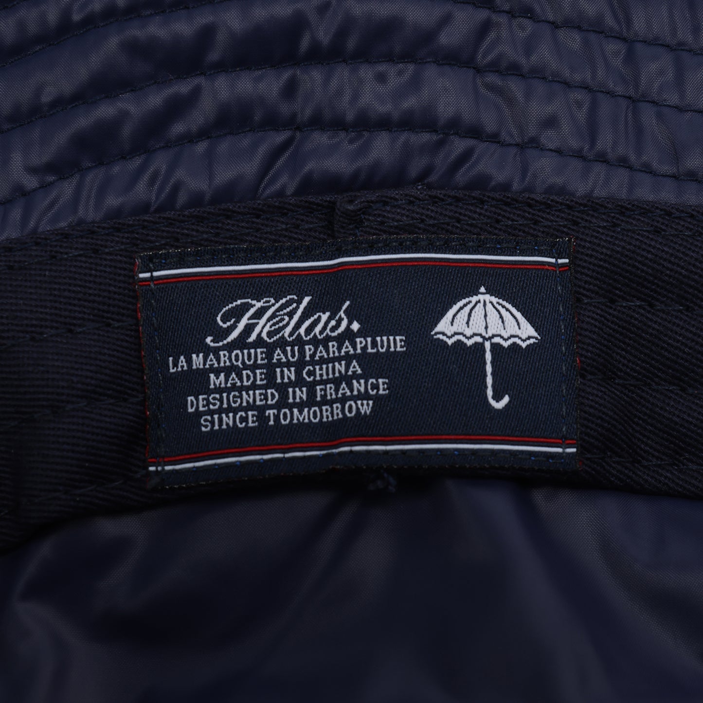 Helas Puff Tuff Bucket Hat Navy