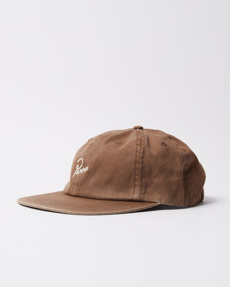 By Parra Signature 6 Panel Hat Brown