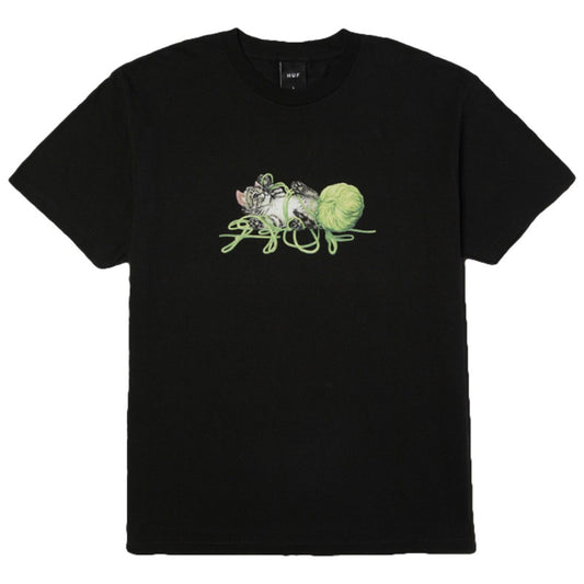 HUF Paws T-Shirt Black