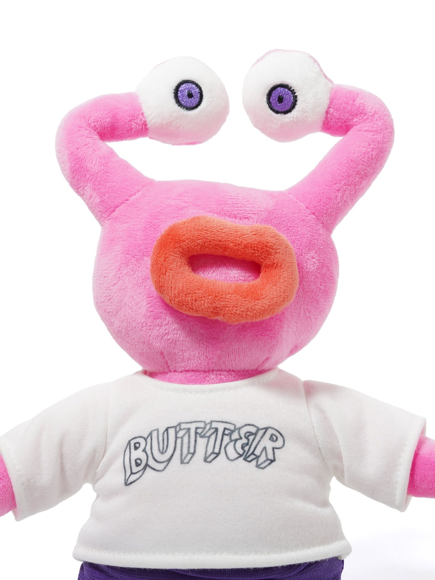 Butter Goods x Daniel Johnston Pink Jeremiah Plushie Pink