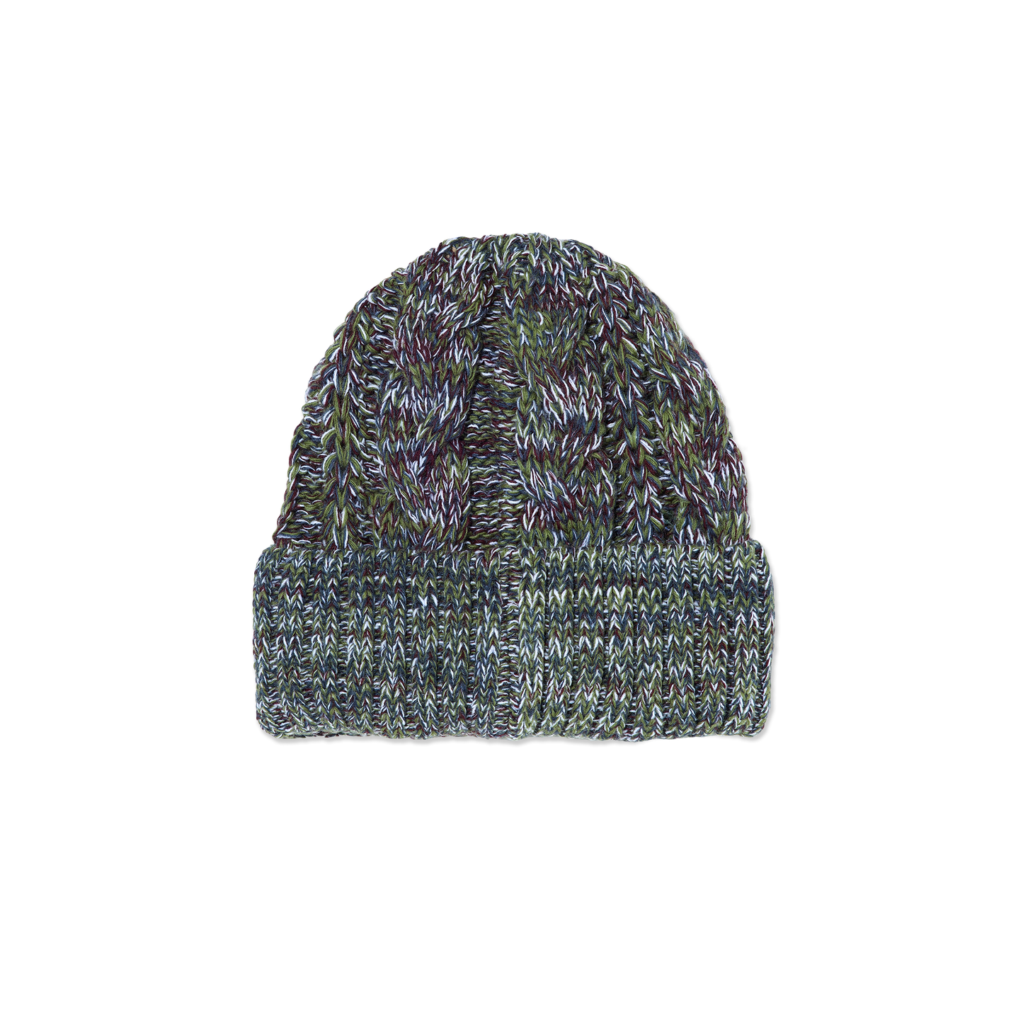 Polar Braid Beanie Green