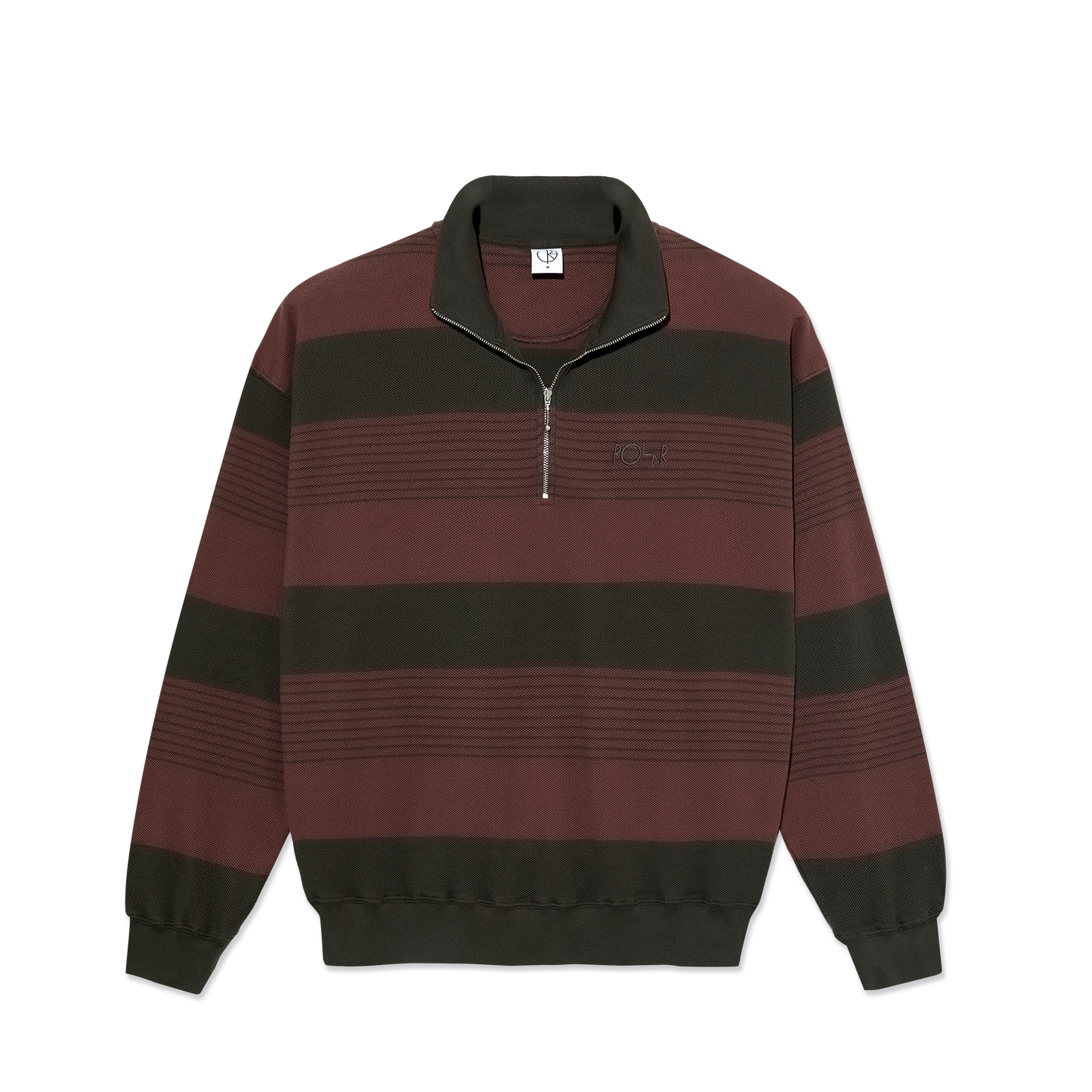 Polar Surf Half Zip Sweater Dirty Black/Brownstone