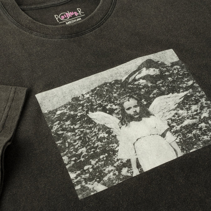 Polar Angel T-Shirt Silver Black