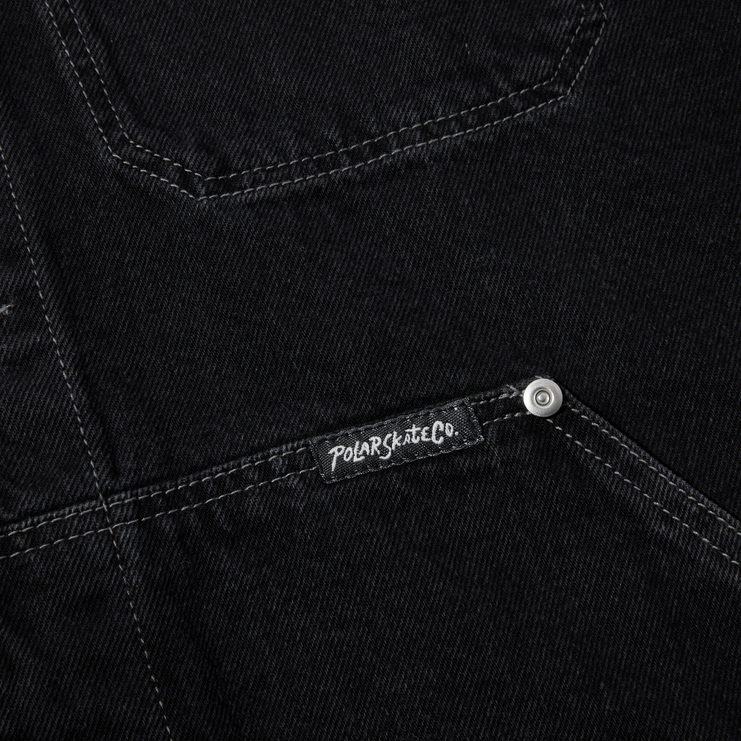 Polar Patrik Denim Jacket Silver Black