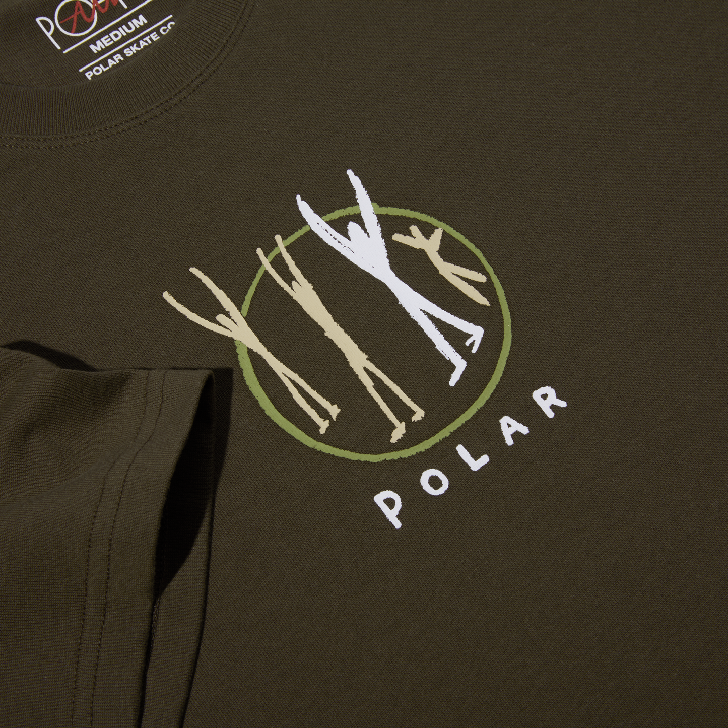 Polar Gang T-Shirt Brown