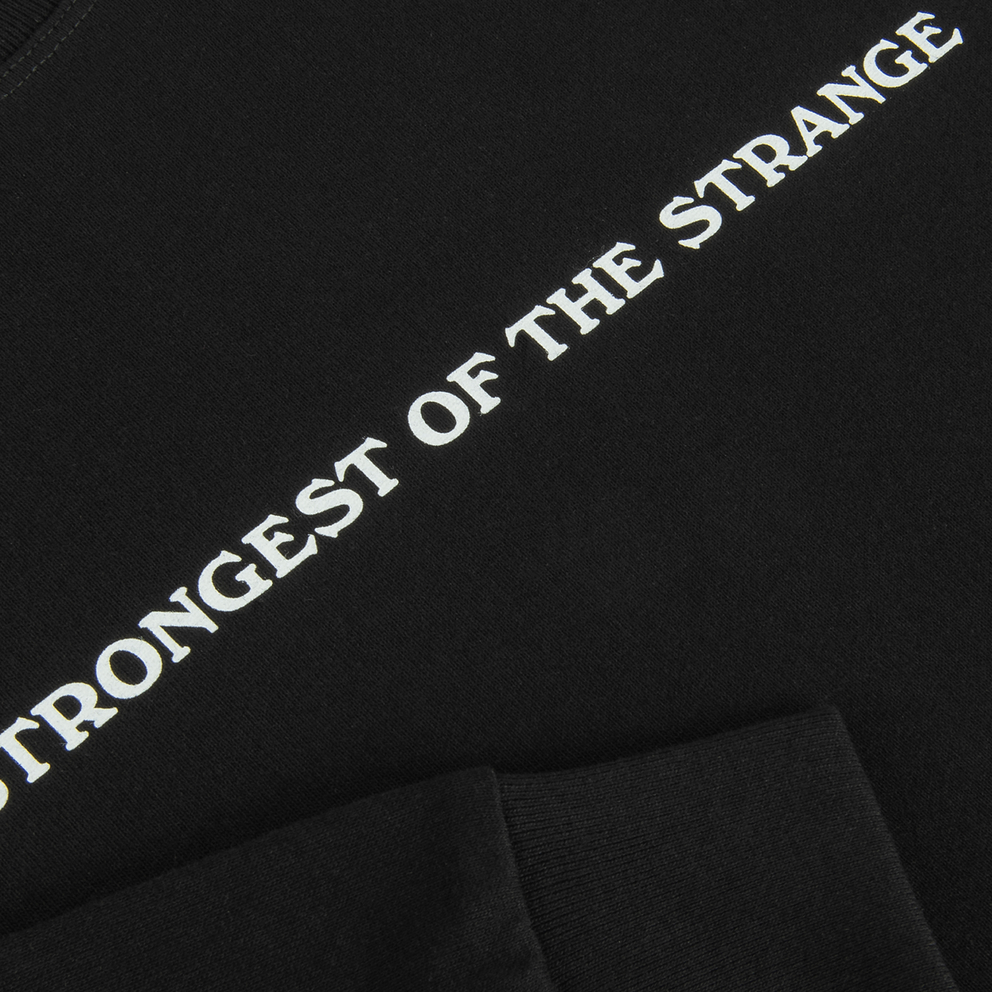 Polar Strongest Of The Strange Longsleeve T-shirt Black