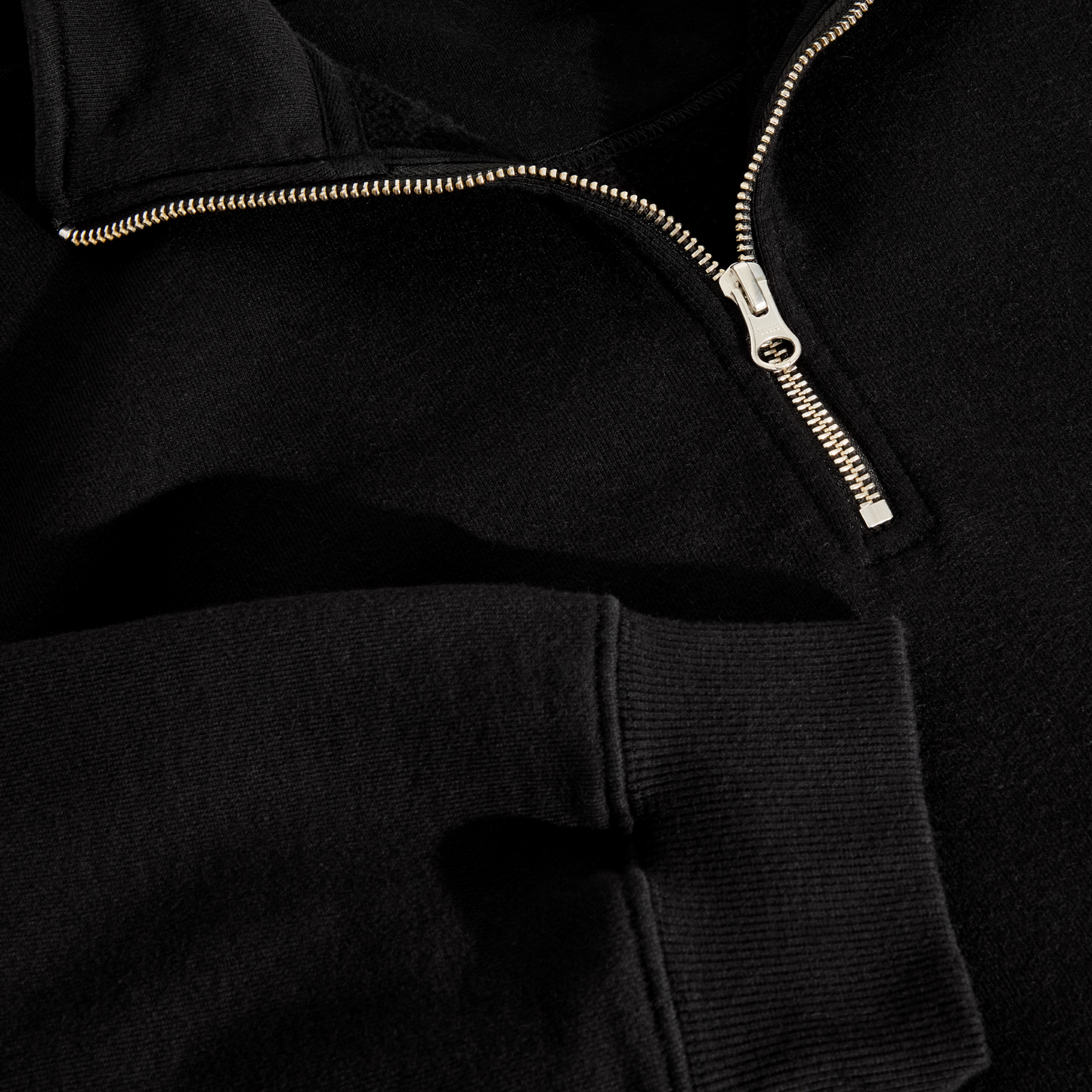 Polar Frankie Half Zip Sweater Black