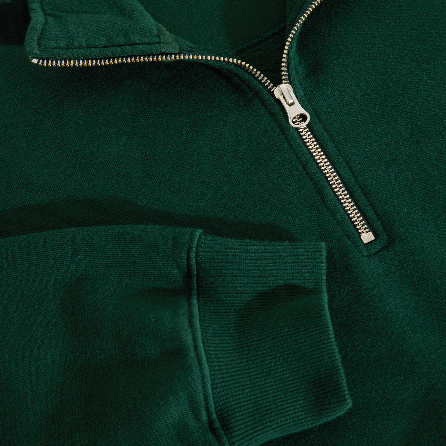 Polar Frankie Half Zip Sweater Dark Emerald