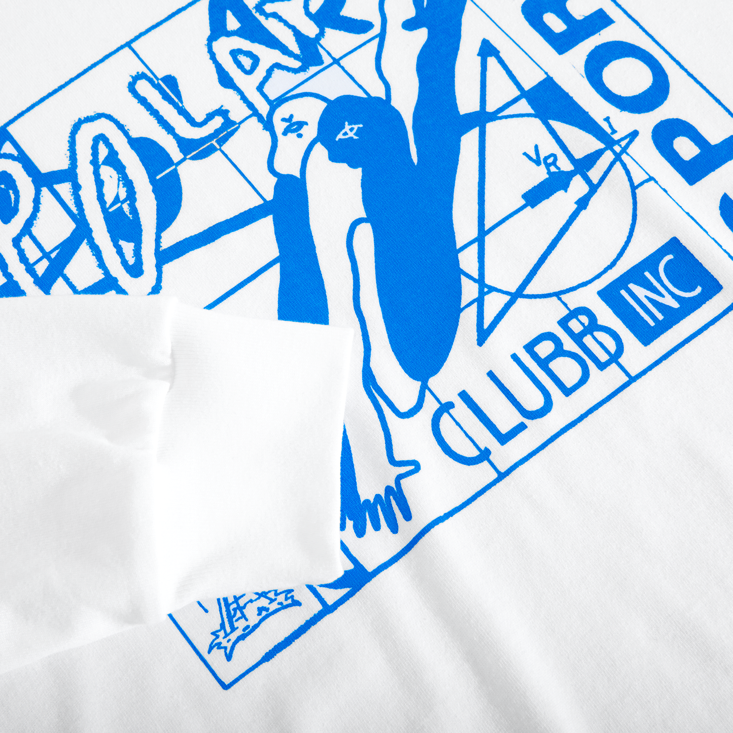 Polar Clubb Inc Longsleeve T-Shirt White