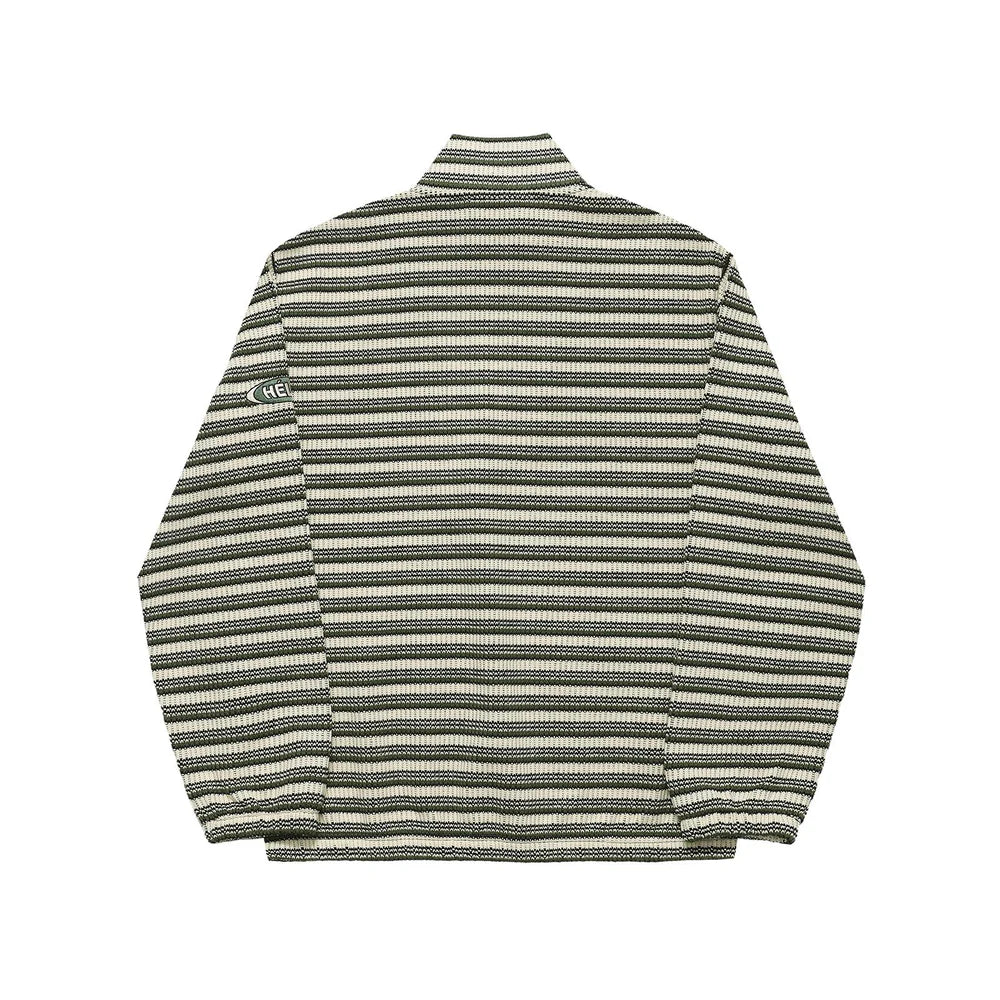 Helas Raymond Quarter Zip Knit Striped Multico