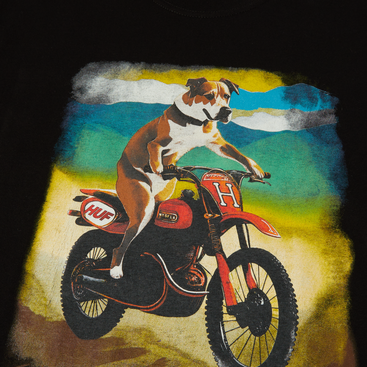 HUF Road Dog T-Shirt Black